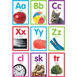 Colorful Photo Alphabet Cards Bulletin Board St, TCR8798