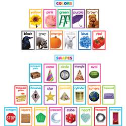 Colorful Photo Shapes & Colrs Bulletin Board St, TCR8799