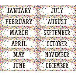 Confetti Monthly Headliners, TCR8803