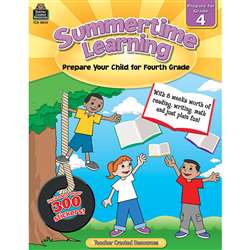Summertime Learning Gr 4, TCR8844