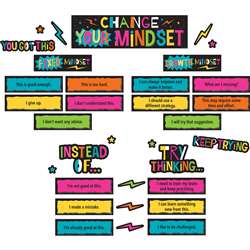 Change Your Mindset Mini Bulletin Board St, TCR8883