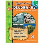 Down To Earth Geography Grade 5 Book W/Cd By Teacher Created Resources