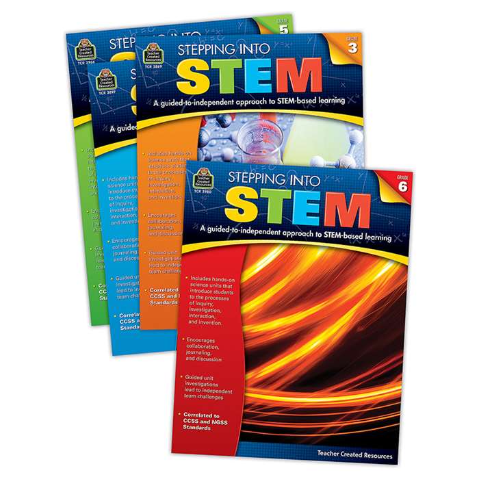 Stepping Into Stem Set Of 4, TCR9536