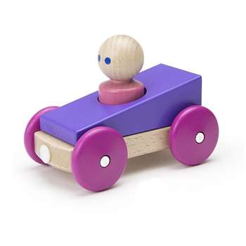 Tegu Magnetic Racers Purple Racer, TEGMRBPRP801T