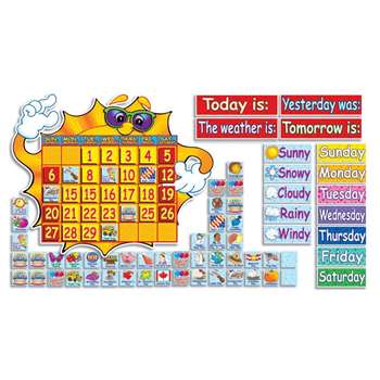 Super Sunshine Calendar Bulletin Board Ard By Teachers Friend