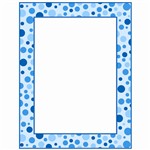 Blue Polka Dots Printer Paper By Teachers Friend