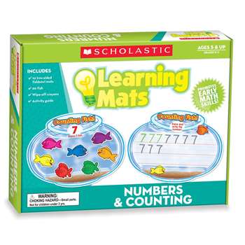 Numbers & Counting Learning Mats By Teachers Friend