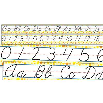 Standard Cursive Alphabet And Numbers 0-30 By Teachers Friend