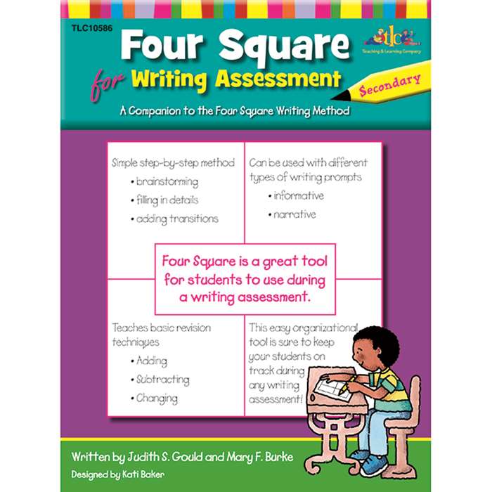 Four Square For Writing Assessment Secondary By Milliken Lorenz Educational Press