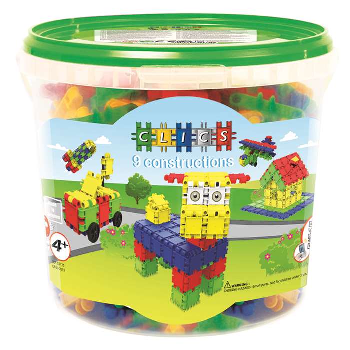 Clics Bucket 175 Pieces, TLKCB175