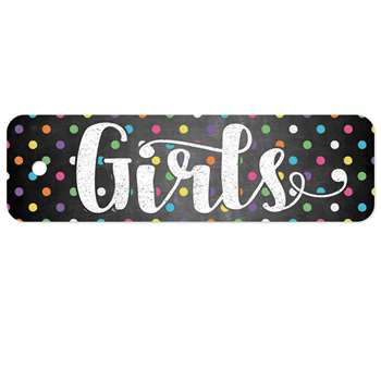 Plastic Hall Pass Chalkboard Dots G, TOP10154