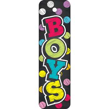 Plastic Hall Pass Neon Chalk Boys, TOP10162