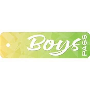 Geo Abstract Boys Pass Styrene, TOP10176