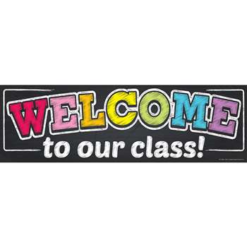 Magnetic Welcome Banner Neon Chalk, TOP10593