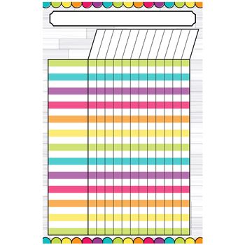 Magnetic W&W Diy Magnetic Incentive Chart 12X18, TOP10617