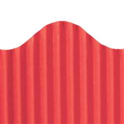 Corrugated Border Red, TOP21002