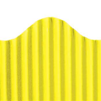 Corrugated Border Yellow, TOP21003