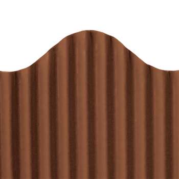 Corrugated Border Brown, TOP21011