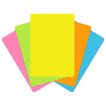 Pocket Chart Cards Brite Colors - Top3542 By Top Notch Teacher Products