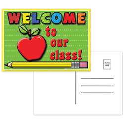 Welcome To Our Class Postcards 30Pk - Top5122 By Top Notch Teacher Products