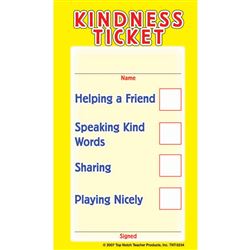 Kindness Tickets, TOP5234