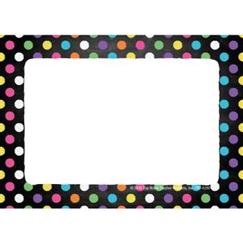 Name Tags Chalkboard Dots, TOP5280
