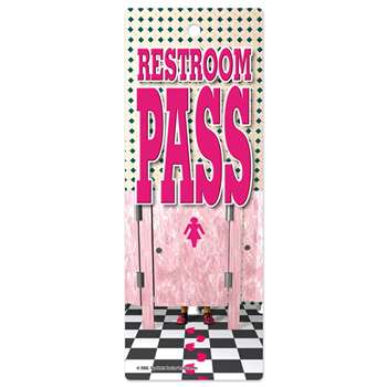 Girl Restroom Pass - Top5359 By Top Notch Teacher Products