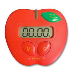 APPLE SHAPED DIGITAL TIMER - TPG495