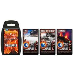 Volcanoes Top Trumps Card Game, TPU001640
