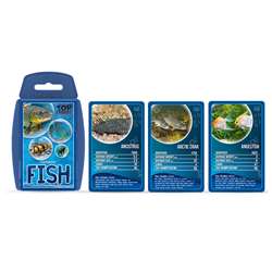 Freshwater Fish Top Trumps Card Game, TPU001909