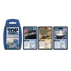 World Famous Shipstop Trumps Card Game, TPU002098