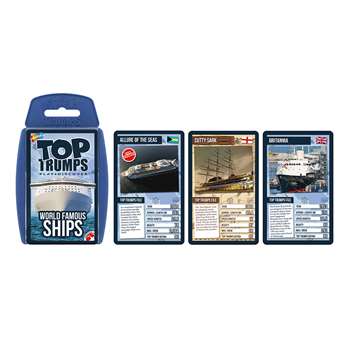 World Famous Shipstop Trumps Card Game, TPU002098