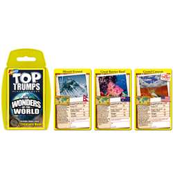 Wonders Of The World Top Trumps Card Game, TPU002289