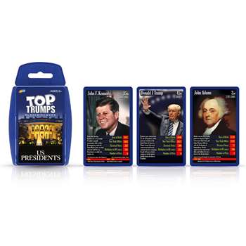 Us Presidents Top Trumps Card Game, TPU002395