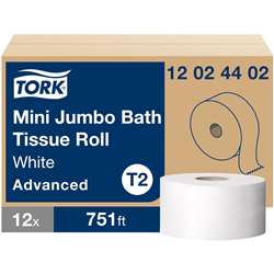 Tork Jumbo Toilet Paper Roll White T2 - TRK12024402