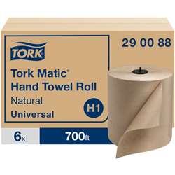 Tork Matic Hand Towel Roll Natural H1 - TRK290088