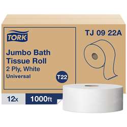 TORK Universal Jumbo Bath Tissue Roll - TRKTJ0922A