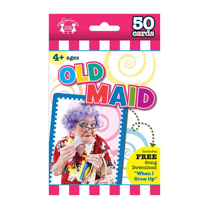 Game Flash Cards Old Maid, TWIN9563