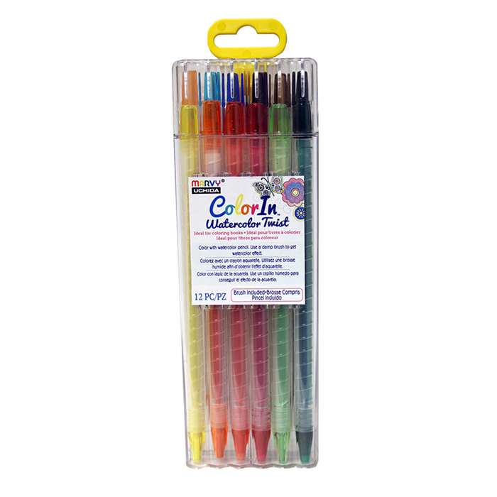 Color &quot; Watercolor Twist 12 Pc Set, UCH450012A