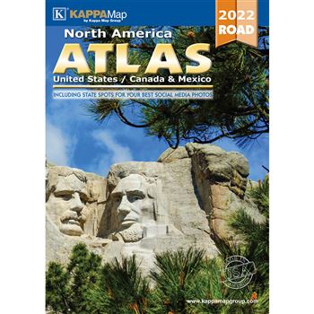 2022 North America Delux Road Atlas, UNI14998