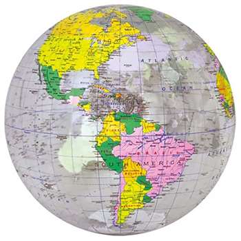 16&quot; Inflatable Transparent Globe, UNI1736527