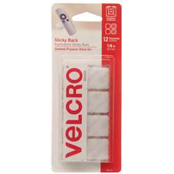 Velcro Tape 7/8 Squares White - Vec90073 By Velcro Usa