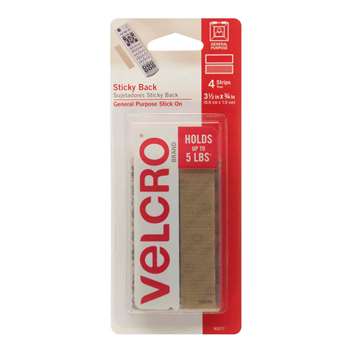 Velcro Tape Strips 3/4 Beige - Vec90077 By Velcro Usa