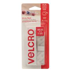 Velcro Tape 3/4 X 18 Strips White - Vec90079 By Velcro Usa