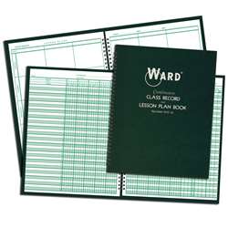 Class Record & Lesson Plan Combo Books - War91016 By Ward The Hubbard