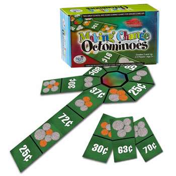Making Change Octominoes Game - Wca4522 By Wiebe Carlson Associates