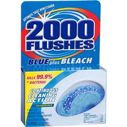 WD-40 2000 Flushes Blue/Bleach Bowl Cleaner Tablets - WDF208017