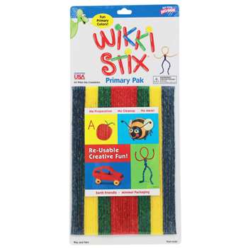 Shop Wikki Stix Primary Colors - Wkx803 By Wikki Stix