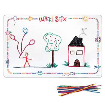 Shop Wikki Stix Laminated Play Mat 14X22 - Wkx901 By Wikki Stix