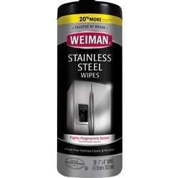 Weiman Stainless Steel Wipes - WMN92A